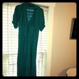 Zara Green Midi Dress Size S